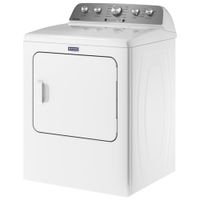 Maytag 7.0 Cu. Ft. Gas Steam Dryer (MGD5430MW) - White