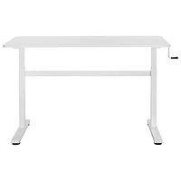 TygerClaw 55"W Height Adjustable Standing Desk - White