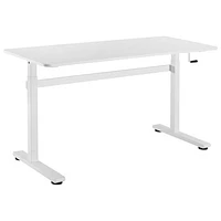 TygerClaw 55"W Height Adjustable Standing Desk - White