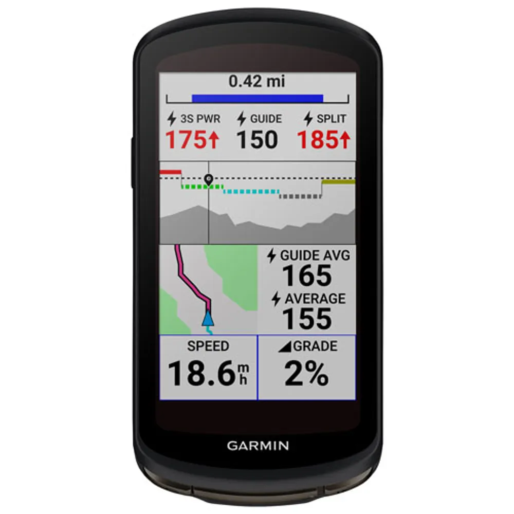 Compteur GPS de vélo Edge 1040 Solar de Garmin