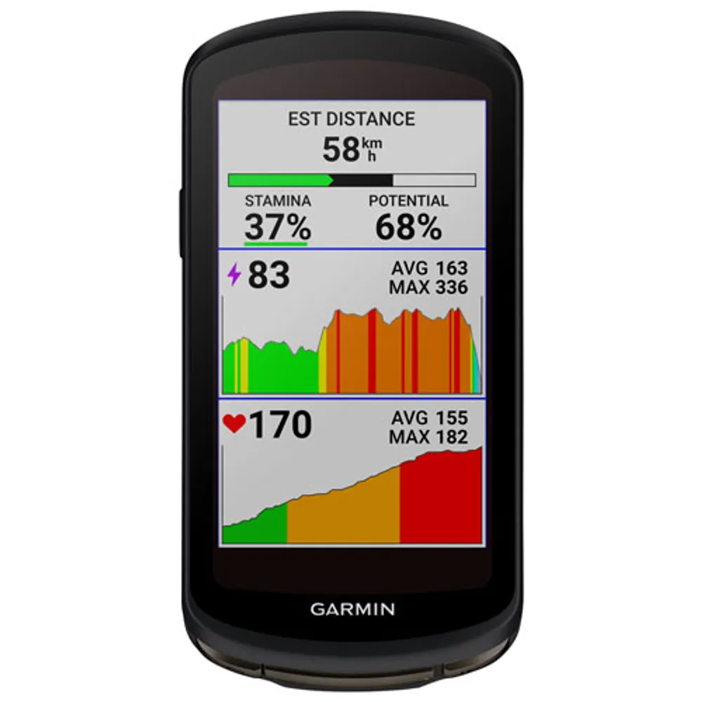 Compteur GPS de vélo Edge 1040 Solar de Garmin