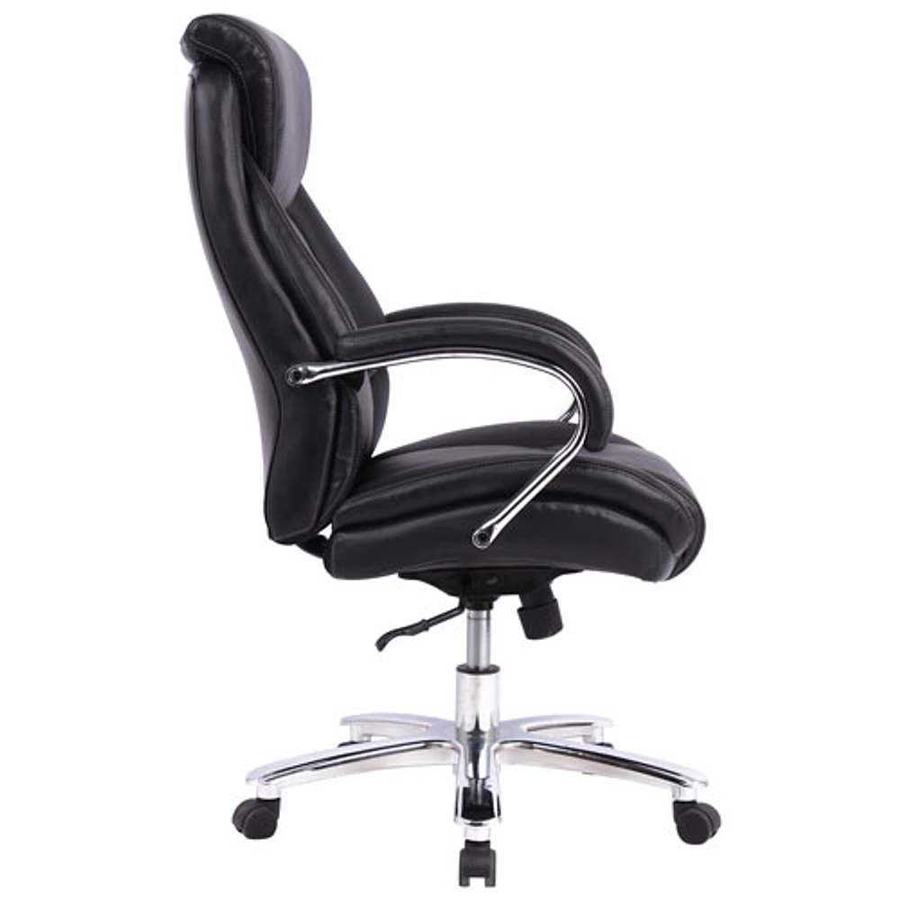 TygerClaw High-Back Executive Chair - Black