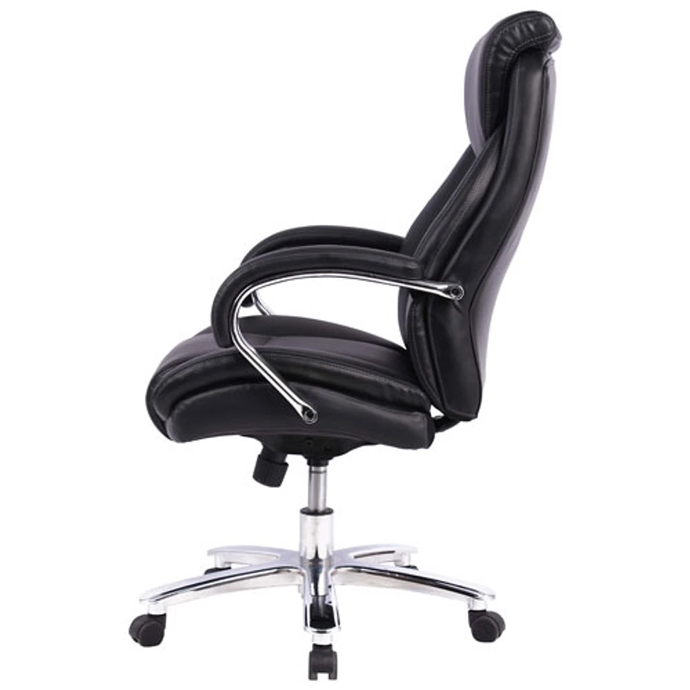 TygerClaw High-Back Executive Chair - Black