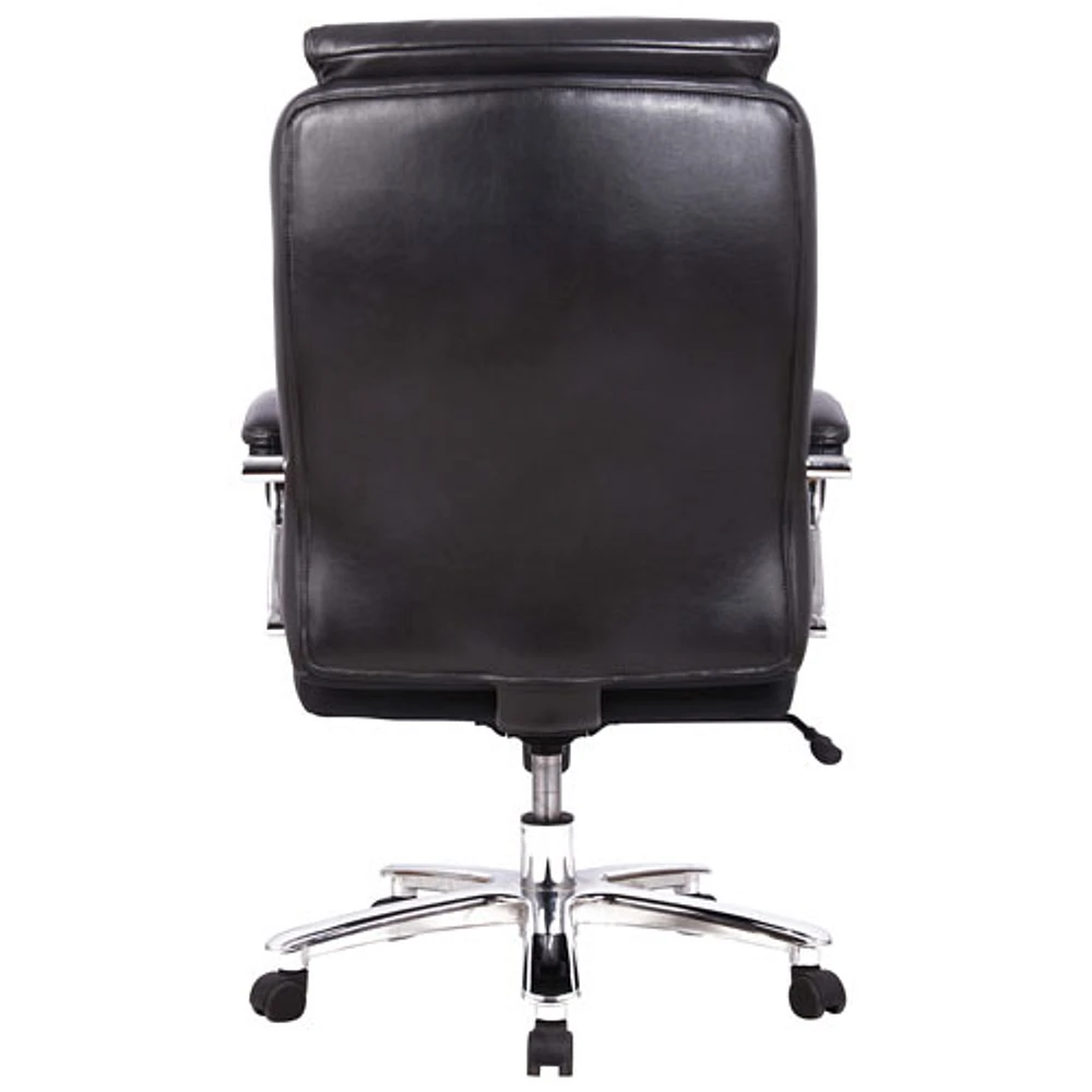 TygerClaw High-Back Executive Chair - Black