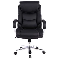 TygerClaw High-Back Executive Chair - Black