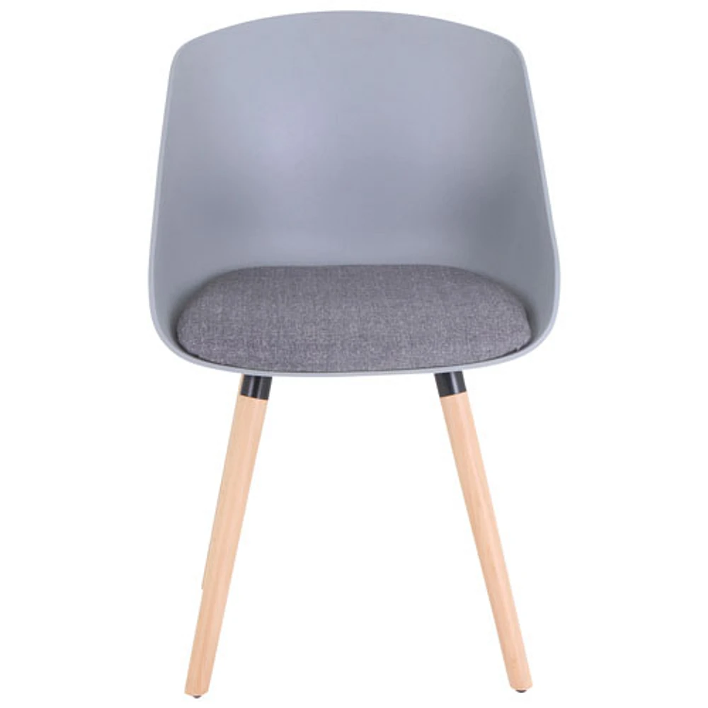 TygerClaw Plastic Accent Chair - Grey