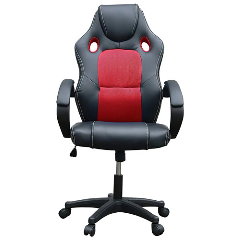 TygerClaw High-Back Gaming Chair - Black