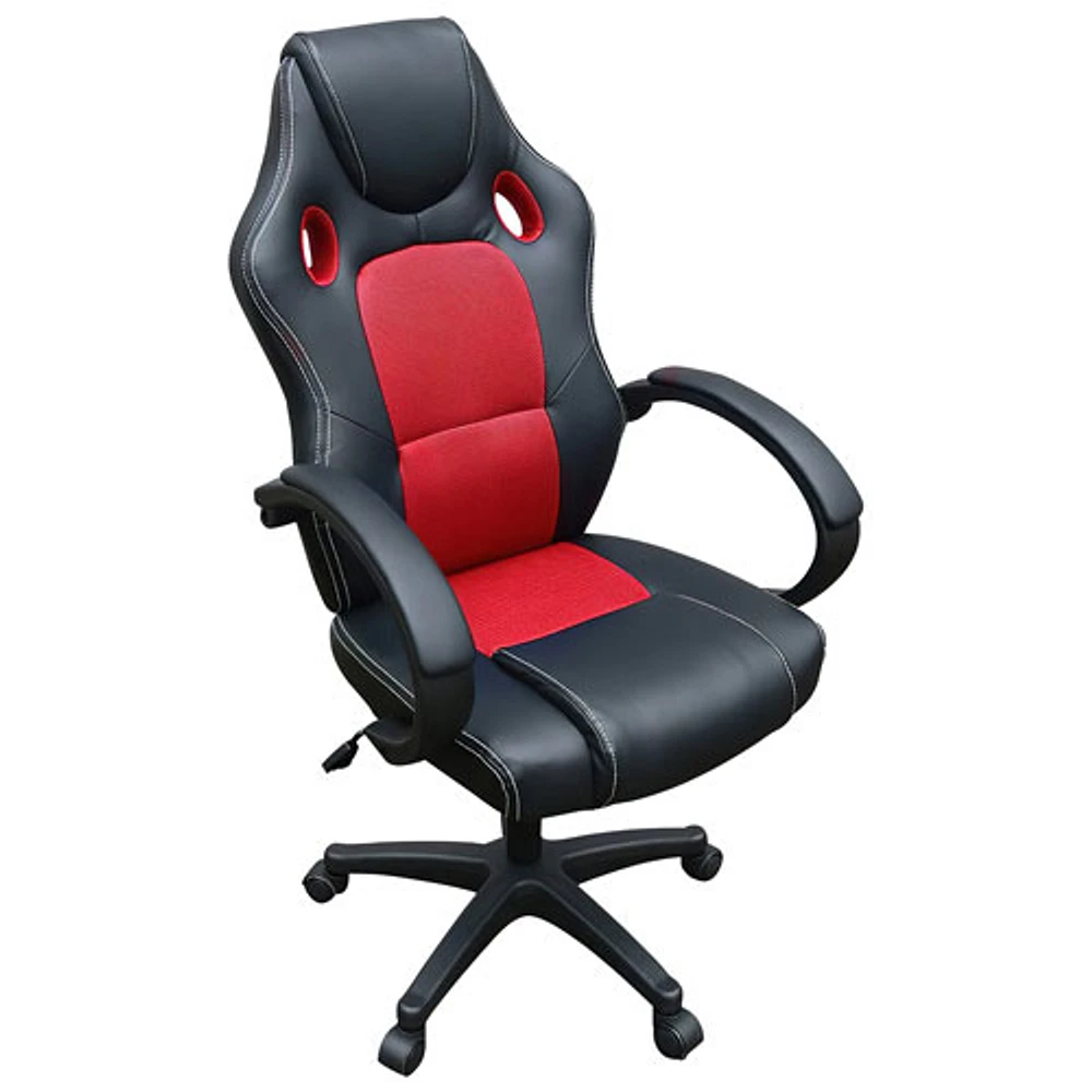 TygerClaw High-Back Gaming Chair - Black