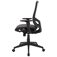 TygerClaw Mid-Back Mesh Office Chair - Black