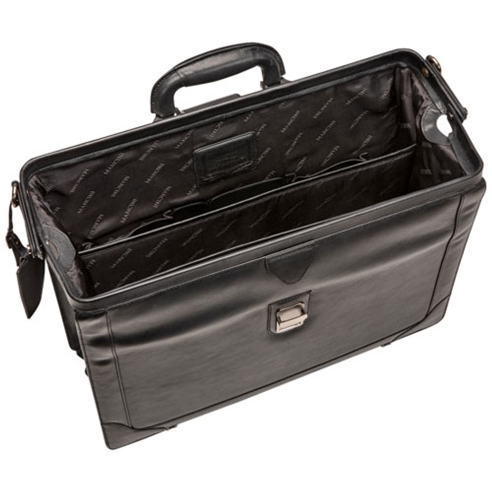 Mancini Milan 17.3" Laptop Briefcase Bag