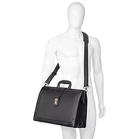 Mancini Milan 17.3" Laptop Briefcase Bag