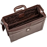 Mallette pour portable Milan de Mancini de 17,3 po - Brun