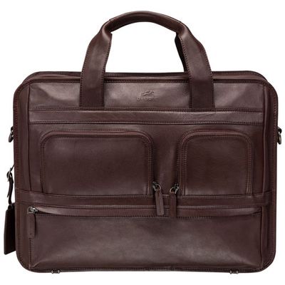 Mancini Milan 15.6" 2-Compartment Laptop Briefcase Bag