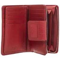 Mancini Croco RFID Genuine Leather Bi-fold Clutch Wallet