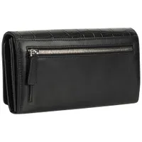 Mancini Croco RFID Genuine Leather Envelope Clutch Wallet