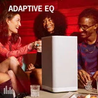 Haut-parleur de fête sans fil Bluetooth à l'épreuve des éclaboussures HYPERBOOM d'Ultimate Ears - Blanc