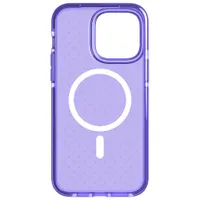 tech21 Evo Check Fitted Soft Shell Case for iPhone 14 Pro Max - Wondrous Purple