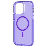 tech21 Evo Check Fitted Soft Shell Case for iPhone 14 Pro Max - Wondrous Purple