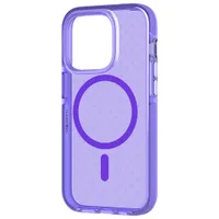 tech21 Evo Check Fitted Soft Shell Case for iPhone 14 Pro - Wondrous Purple