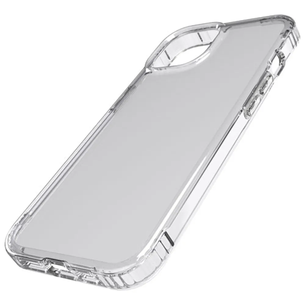 tech21 Evo Clear Fitted Hard Shell Case for iPhone 14/13 - Clear