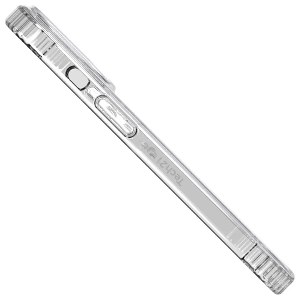 Étui rigide ajusté Evo Clear de tech21 pour iPhone 14 Pro - Transparent