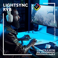 Souris de jeu optique sans fil de 25 000 ppp G502 X PLUS de Logitech - Noir
