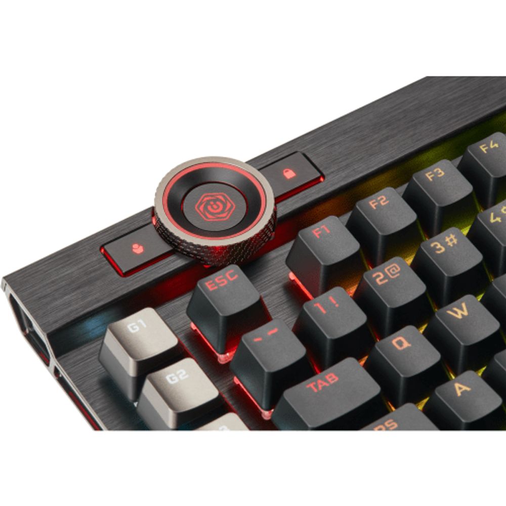 CORSAIR Gaming K100 RGB Keyboard backlit USB key switch CHERRY MX