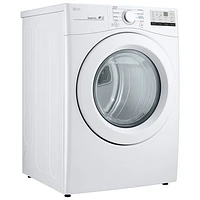 LG 7.4 Cu. Ft. Electric Dryer (DLE3400W) - White