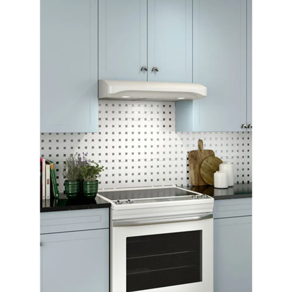 Broan 30" Under Cabinet Range Hood (ALT130WW) - White