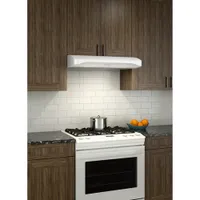 Broan 30" Under Cabinet Range Hood (ALT230WW) - White