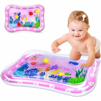 ISTAR Tummy Time Baby Water Play & Activity Mat for Infants & Toddlers Baby Toys for 3 to 12 Months, Best Baby Gift, Portable