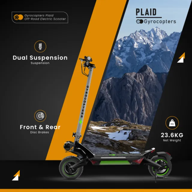 L'application Gyrocopters Flash Pro Max a intégré le scooter
