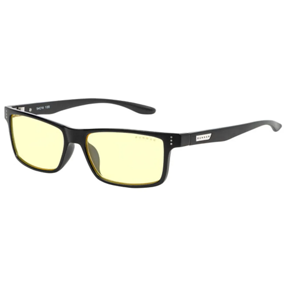 GUNNAR Cruz Blue Light Gaming & Computer Glasses - Onyx/Amber Lens