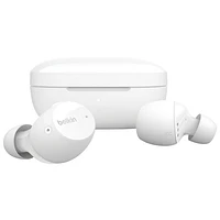 Écouteurs boutons 100 % sans fil à suppression du bruit SoundForm Immerse de Belkin - Blanc