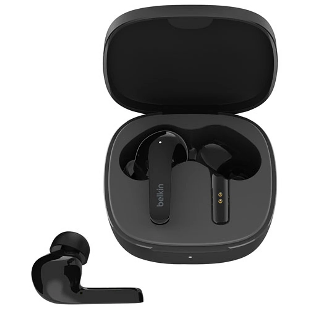 Belkin SoundForm Flow In-Ear Noise Cancelling True Wireless Earbuds - Black