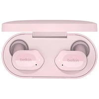 Belkin SoundForm Play In-Ear Sound Isolating True Wireless Earbuds - Petal