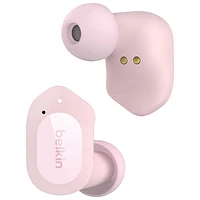 Belkin SoundForm Play In-Ear Sound Isolating True Wireless Earbuds - Petal