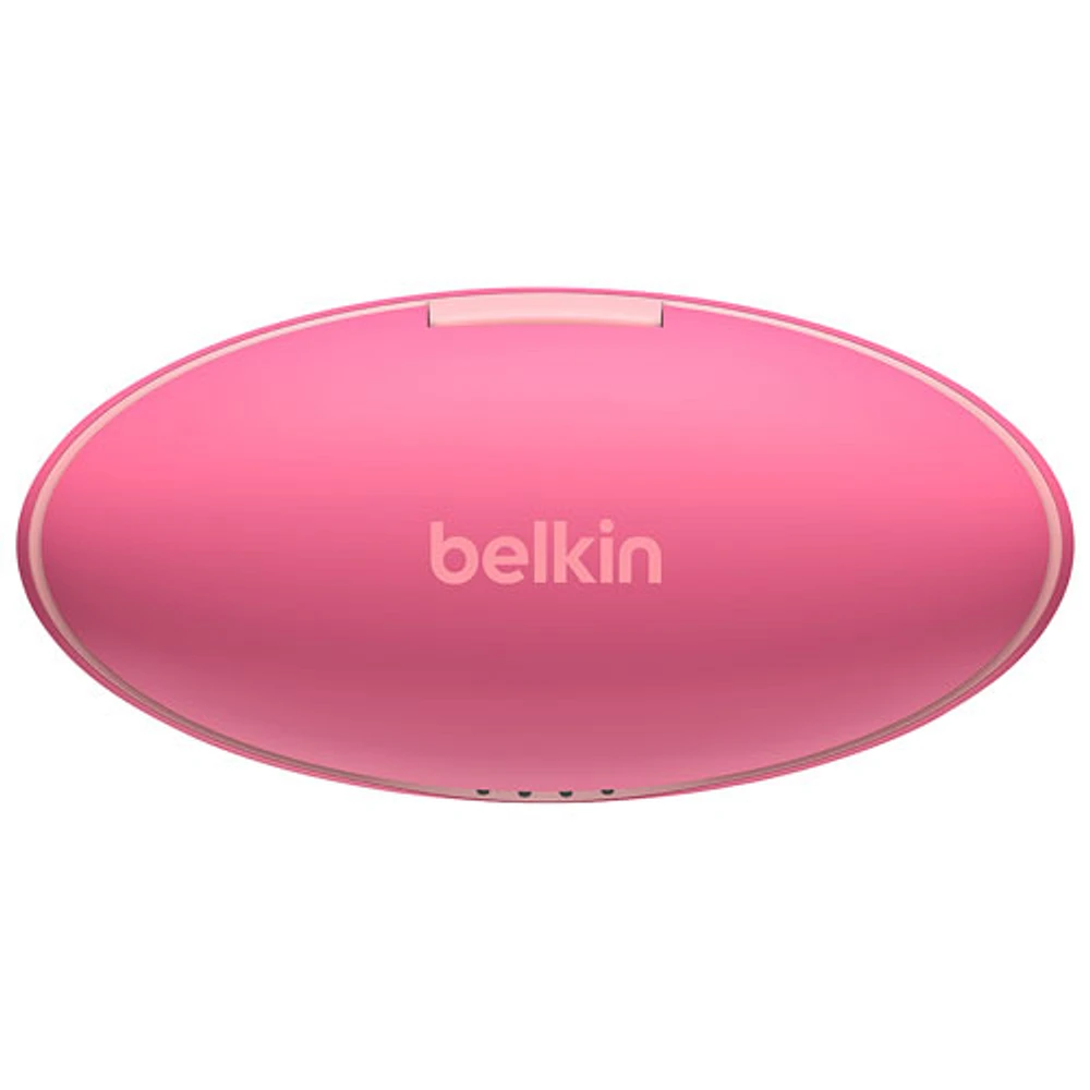 Belkin SoundForm Nano In-Ear Sound Isolating Truly Wireless Kids Headphones - Pink