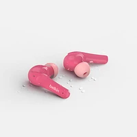Belkin SoundForm Nano In-Ear Sound Isolating Truly Wireless Kids Headphones - Pink