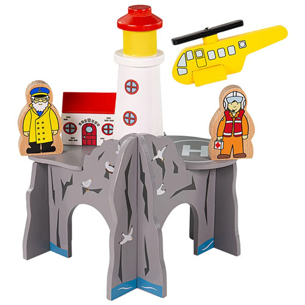 Bigjigs Toys Lighthouse 4-Way Tunnel