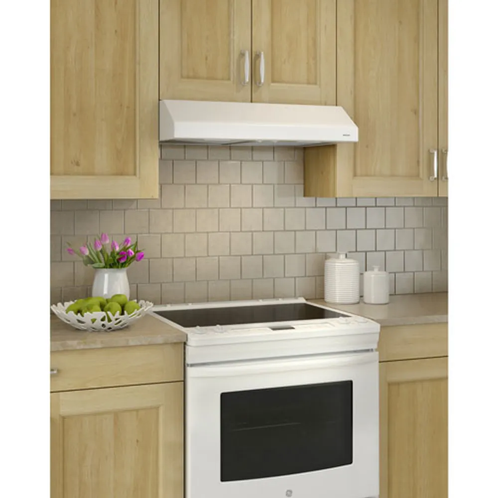 Broan 30" Under Cabinet Range Hood (BCSEK130WW) - White