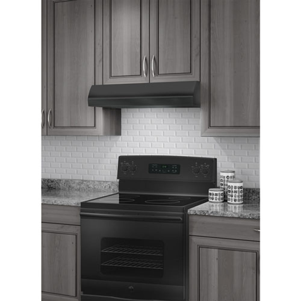 Broan 30" Under Cabinet Range Hood (BXT130BLC) - Black