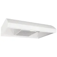 Broan 30" Under Cabinet Range Hood (BXT130WWC) - White