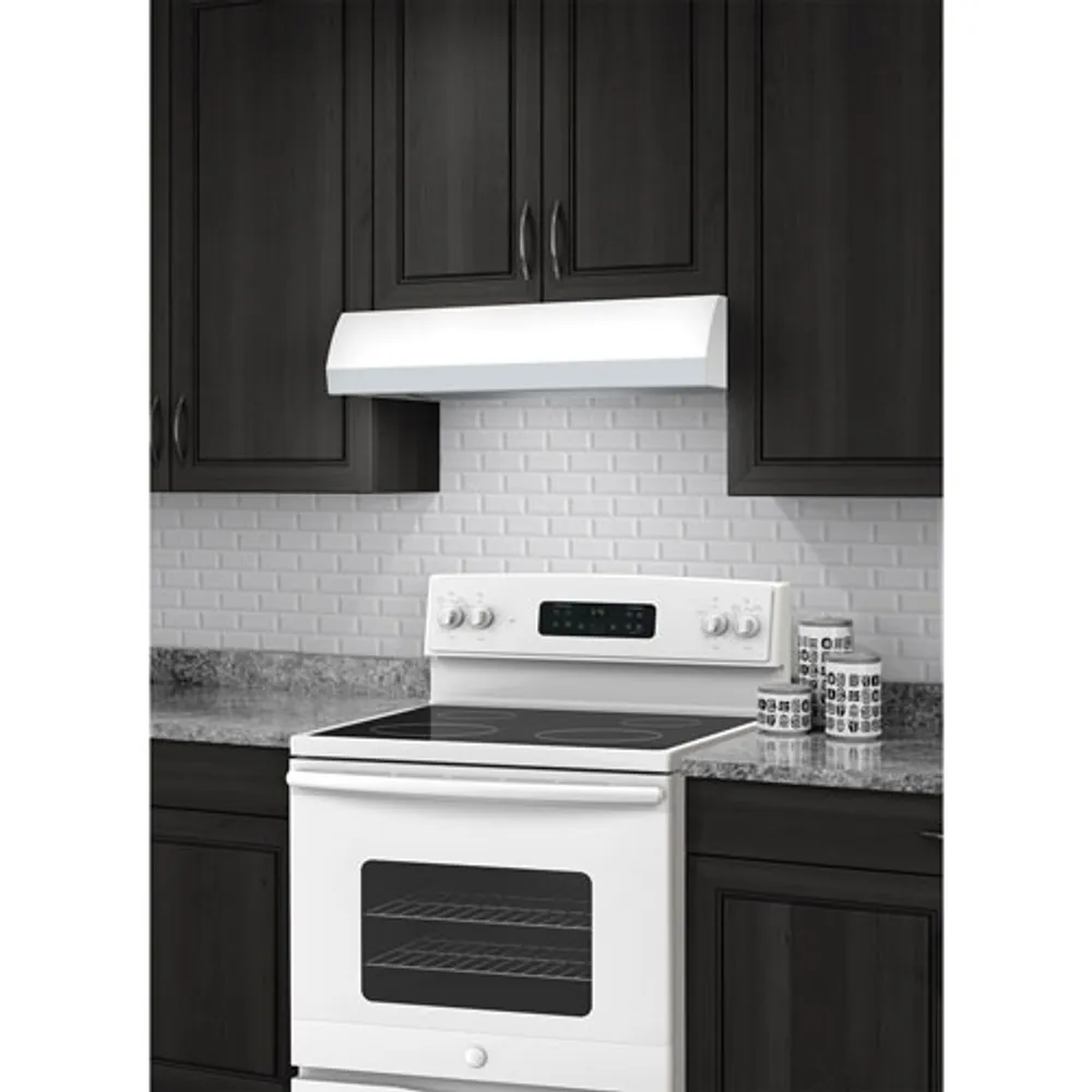 Broan 30" Under Cabinet Range Hood (BXT130WWC) - White