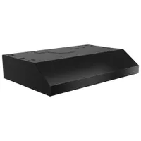 Broan 30" Under Cabinet Range Hood (BCSEK130BL) - Black Stainless Steel