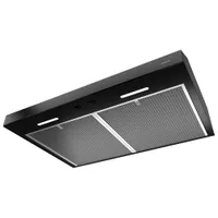 Broan 30" Under Cabinet Range Hood (BCSEK130BL) - Black Stainless Steel