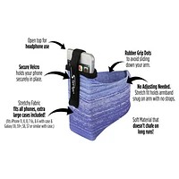 Brassard pour téléphone de Sprigs - Grand - Blitz violet