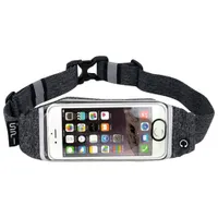 SPIbelt Running Belt with Window and Pocket - Grey