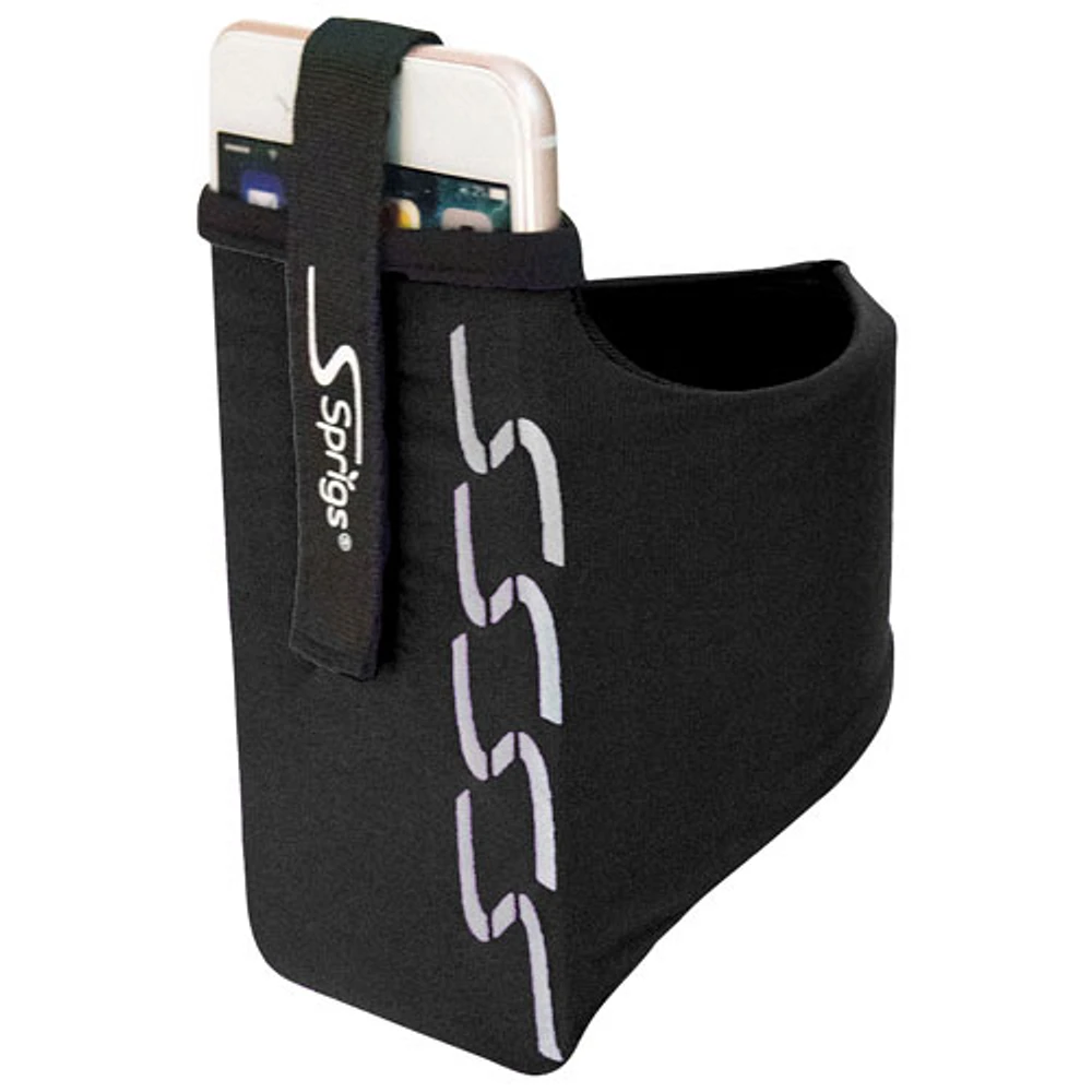 Sprigs Phone Arm Band - Medium - Black Reflective