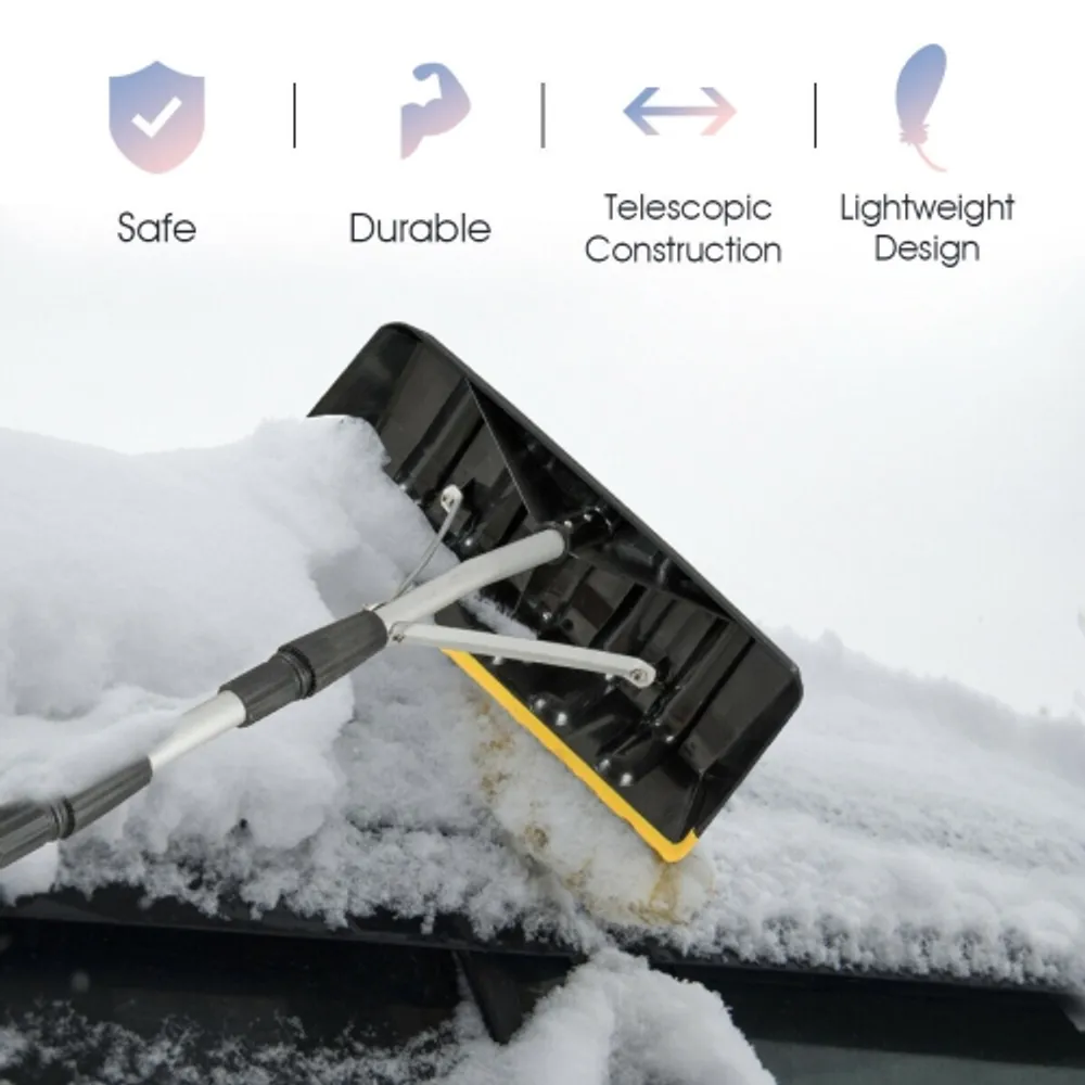 Michelin Hybrid Telescopic 34-50 Snow Brush Multi-Tool